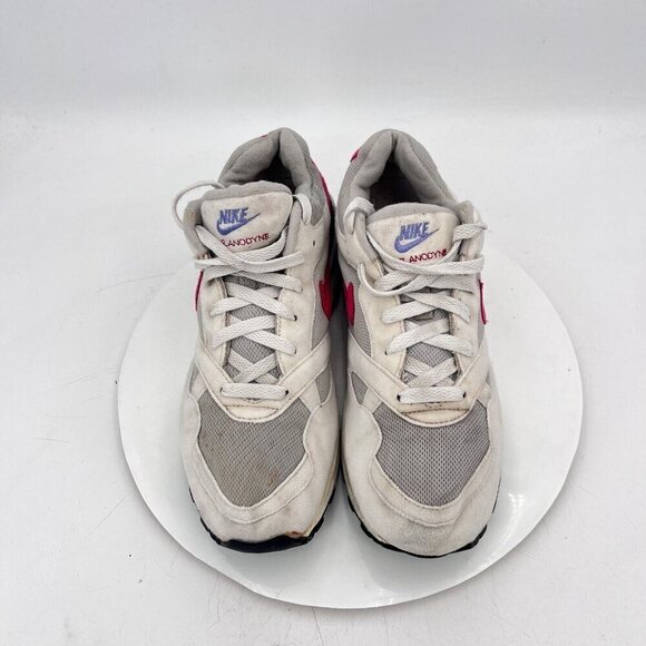 Nike Anodyne Men Size 10.5 910204 White Pink Running Shoes Made In Korea - Picture 4 of 14